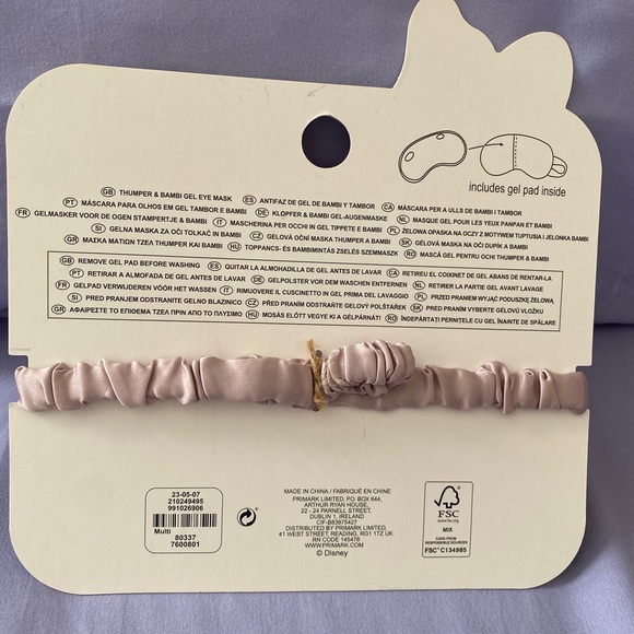 Disney Thumper and Bambi Gel Eye Mask - Picture 2 of 3